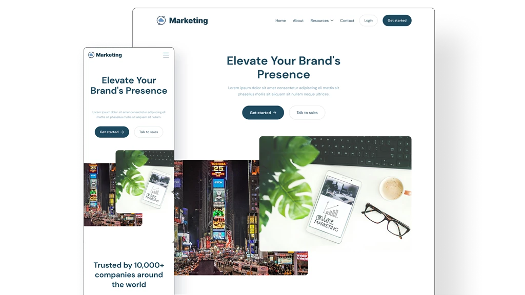 Sites for Marketing